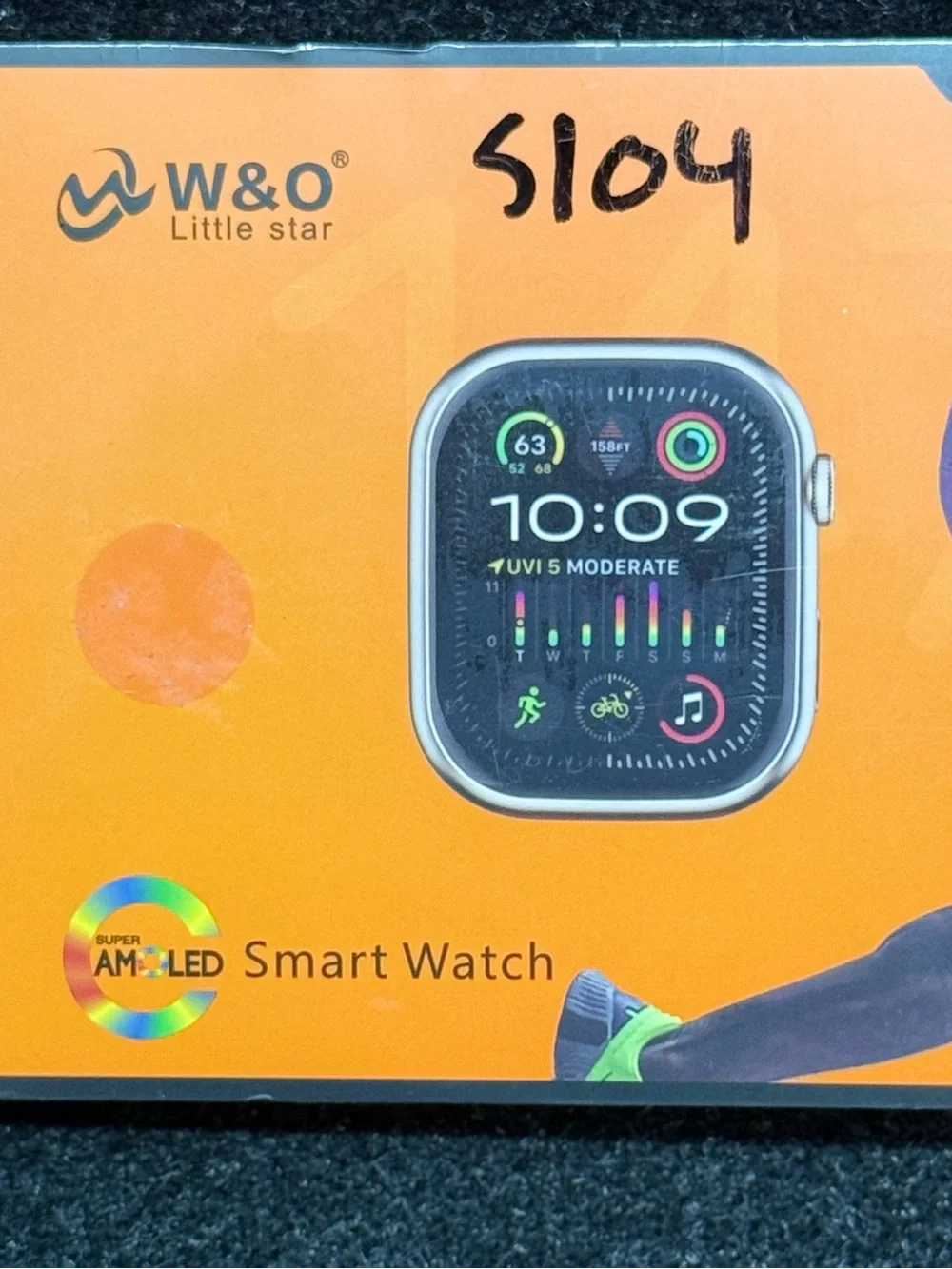 W&O Little Star X9 Pro 2 AMOLED Smart Watch NFC WearFit Fitness Tracker